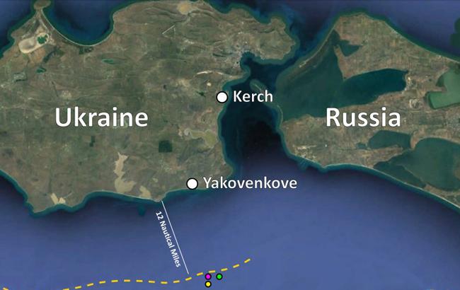 Украина передала в Арбитражный трибунал данные об атаке России в Азовском море