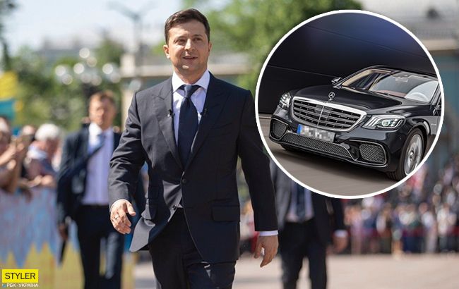 Кортеж Зеленського: на чому їздить президент України(фото)