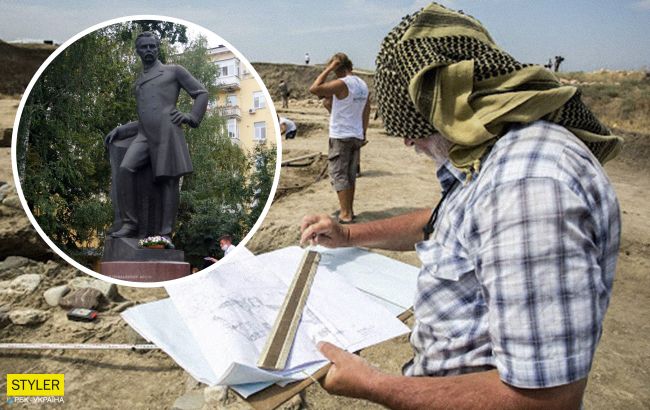 У Дніпрі археологи виявили стародавній склеп з останками мецената Олександра Поля