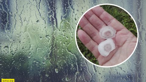 Под Тернополем выпал гигантский град размером с пельмени: "на очереди американские смерчи?"