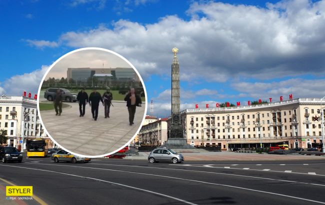 Лукашенко с автоматом "скрылся" от белорусов в своем дворце: появилось видео
