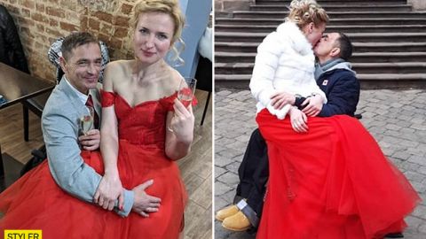 Боец АТО с инвалидностью обвенчался с любимой: сеть растрогала история героя