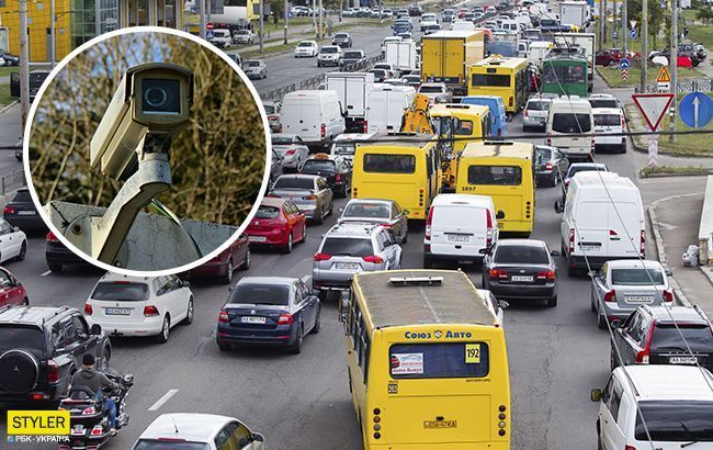 В Киеве запустили дорожные камеры: где именно