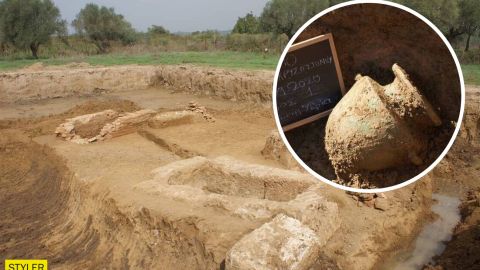 У Греції розкопали стародавні гробниці, яким більше 2000 років