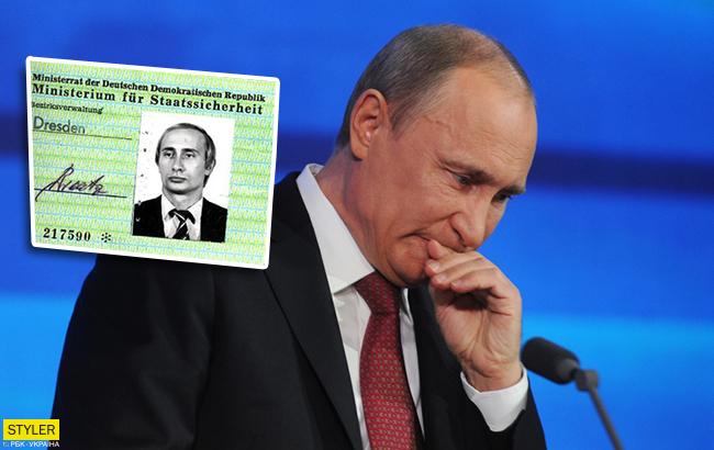 Журналісти знайшли видане Путіну секретне посвідчення "Штазі"