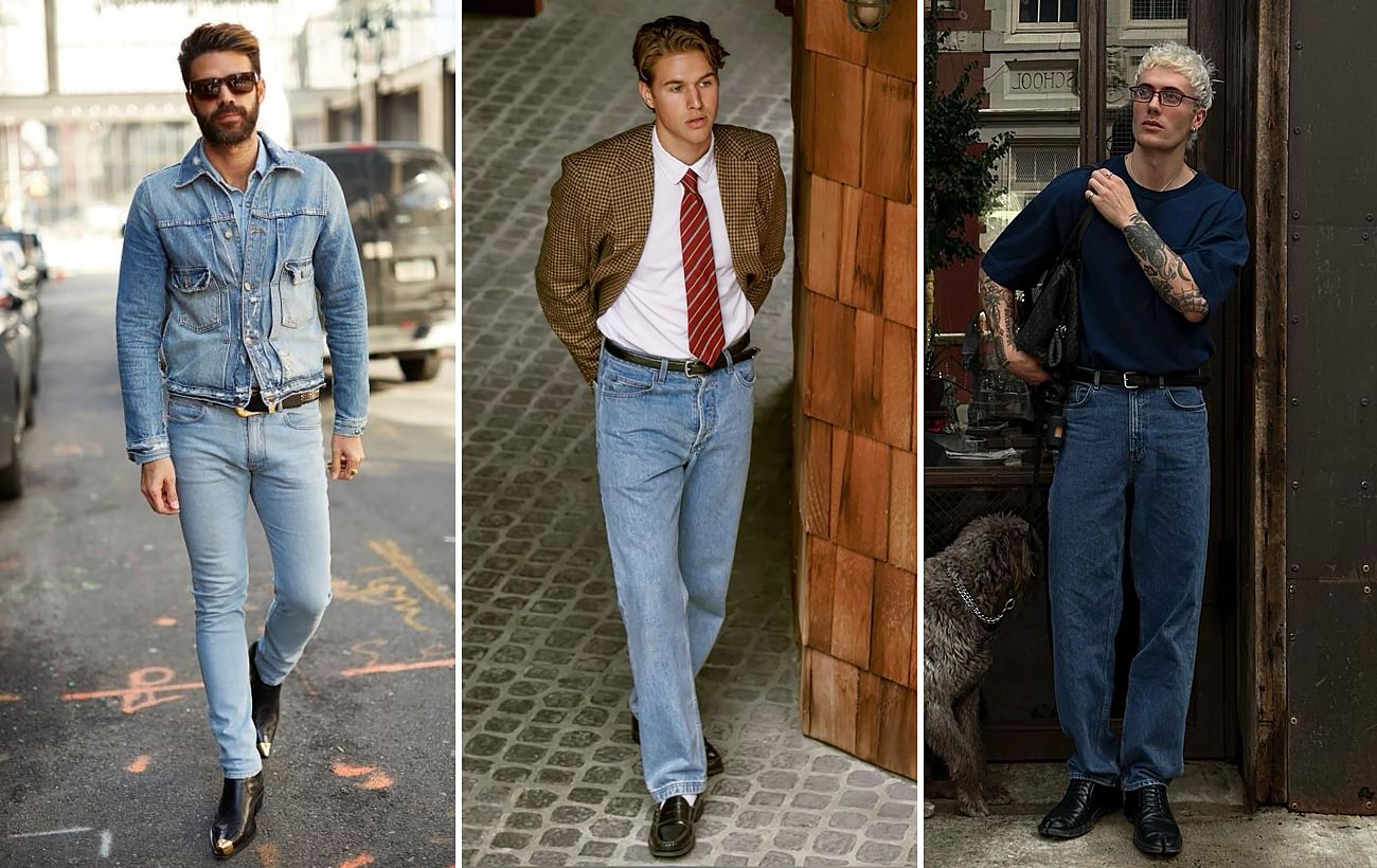 Чоловічі джинси скінні втрачають популярність: які моделі зараз у тренді