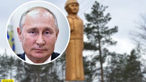 Под Житомиром памятник погибшим солдатам напомнил Путина: разгорается скандал