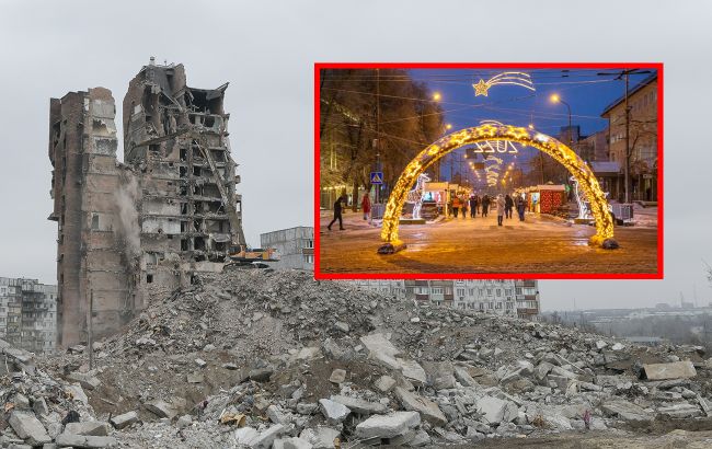 В сети показали новогодние фото Мариуполя до оккупации: "Веселка", огоньки и радость