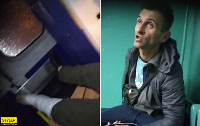 В Киеве в метро неадекват набросился на ветерана АТО: подробности инцидента (фото)