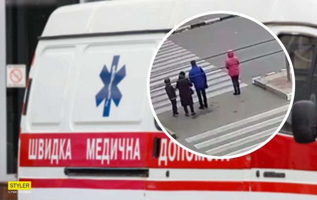 В Харькове неадекват "снес" трех пешеходов: водителя чуть не казнили на месте