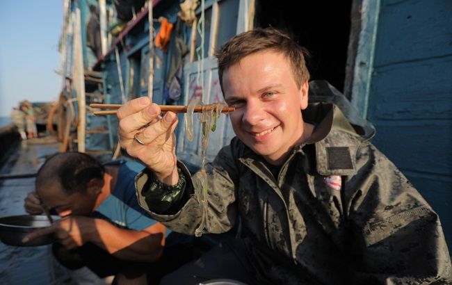 Дмитро Комаров у Китаї познайомиться з мисливцями за медузами і скуштує незвичайний делікатес