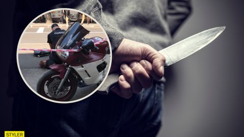 У Києві бандит викрав мотоцикл, аби змінити світ: відео і всі подробиці