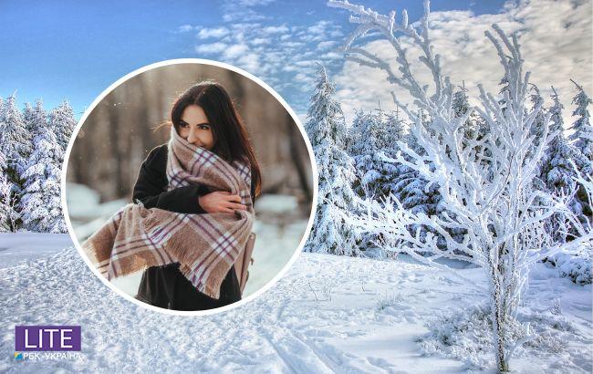 Україну засипле снігом у перші дні зими: з'явилася карта погоди