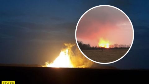 Вибух на газопроводі в Лубнах: що зараз відбувається на місці аварії