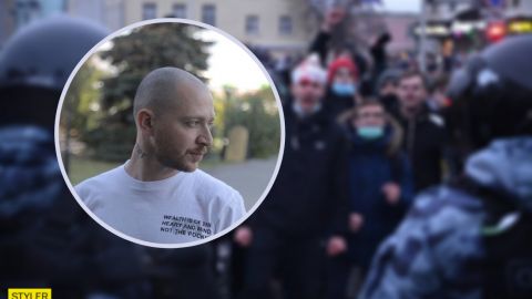 На протестах в России задержали известного рэпера Оксимирона