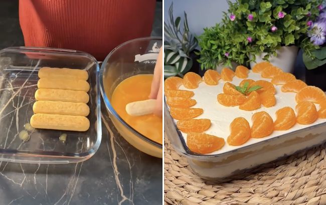 Мандаринове тірамісу всього за 10 хв: ідеальний десерт для зимових свят