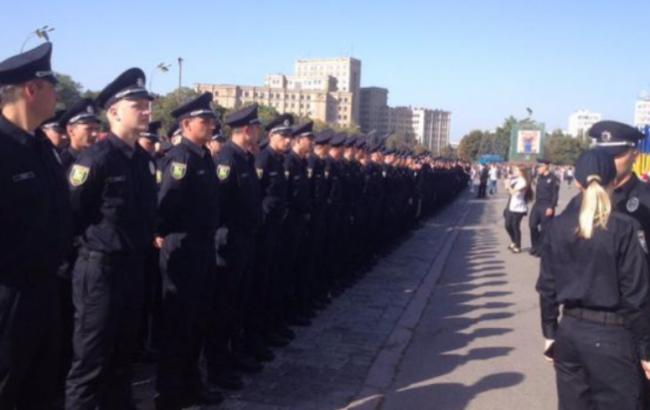 В Харькове патрульная полиция приняла присягу на верность Украине