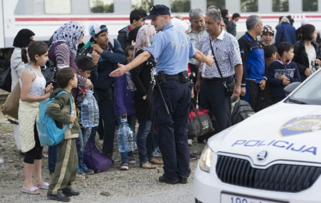 В Хорватию за сутки прибыли почти 10 тыс. беженцев