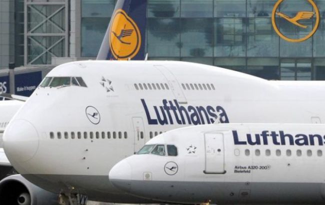 Lufthansa скасує у п'ятницю понад 800 рейсів через страйк