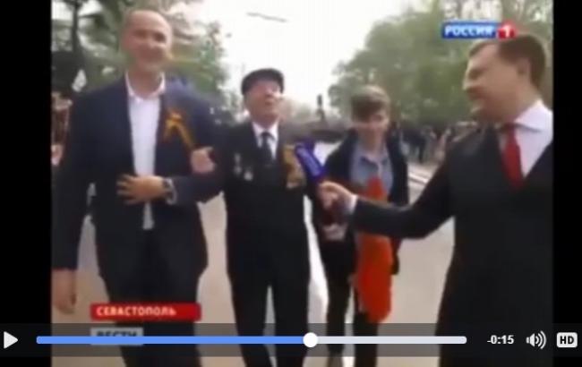 Глава Нацполиции Винницы участвовал в одном параде с Путиным