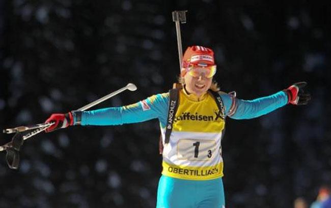 Українська біатлоністка з тріумфом виграла спринт на Кубку в Італії
