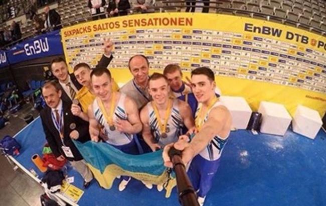 Українські гімнасти взяли "срібло" на турнірі в Німеччині