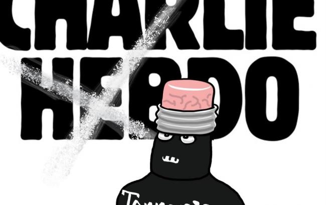 Журнал Charlie Hebdo выпустил карикатуру на теракт в Берлине