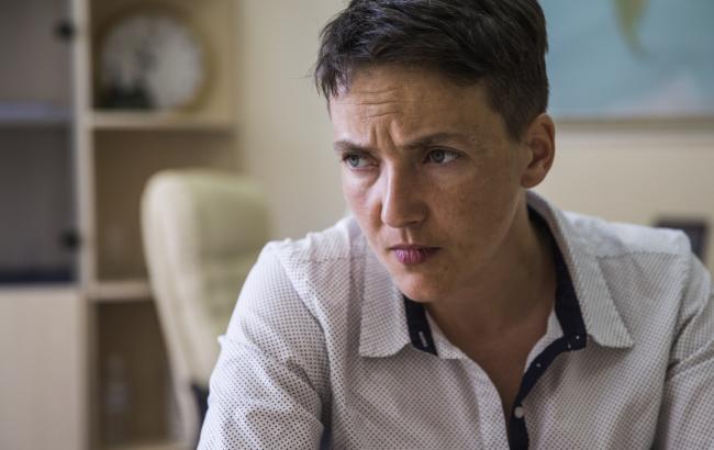 Савченко рассказала об уважении к лидерам террористов "ЛДНР"