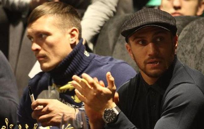 Усик и Ломаченко сходили на показ документального фильма о себе