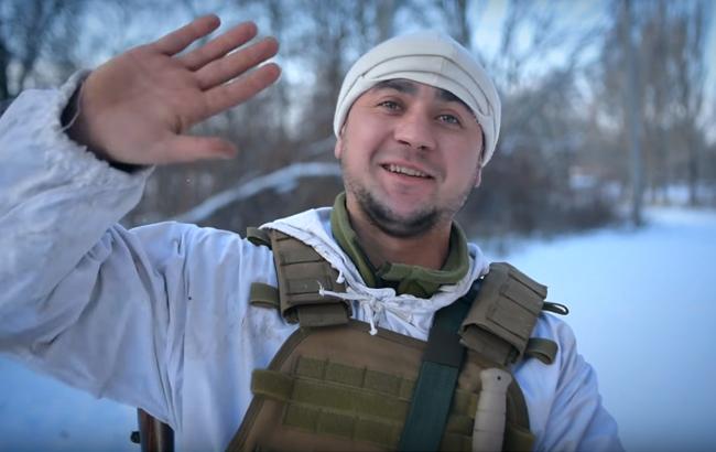 Бойцы АТО поздравили украинцев с Новым годом