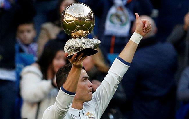 Роналду похвалився своїми "Золотими м'ячами"