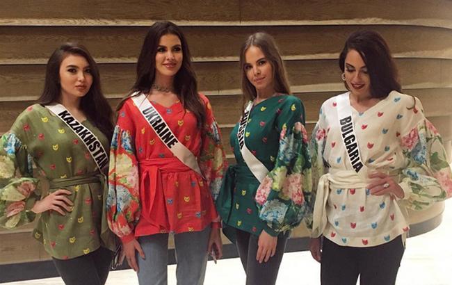 Українка одягла конкурсанток "Міс Всесвіт" у стильні вишиванки