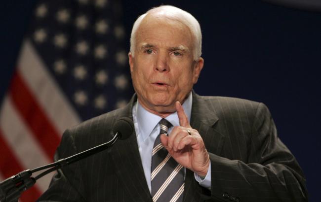 Маккейн звинуватив Росію у втручанні в конфлікт в Афганістані