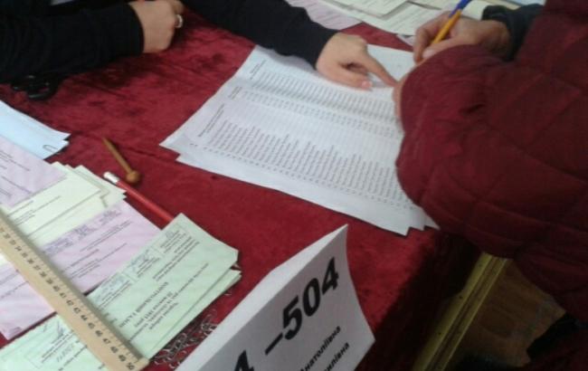 В Полтавській обл. виборцям видають бюлетні без надання паcпорту