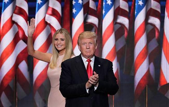Трамп захопився своєю дочкою Іванкою