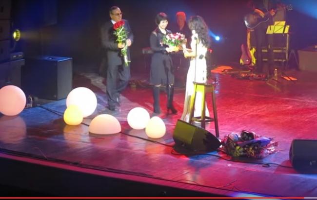 Родители Огневич приехали из Крыма на концерт во Львов