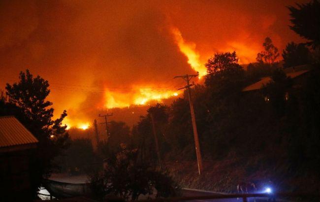Збиток від пожеж у Чилі оцінений в 300 млн доларів