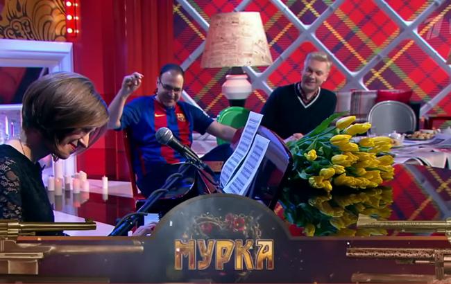 Поклонская спела "Мурку" на российском телешоу