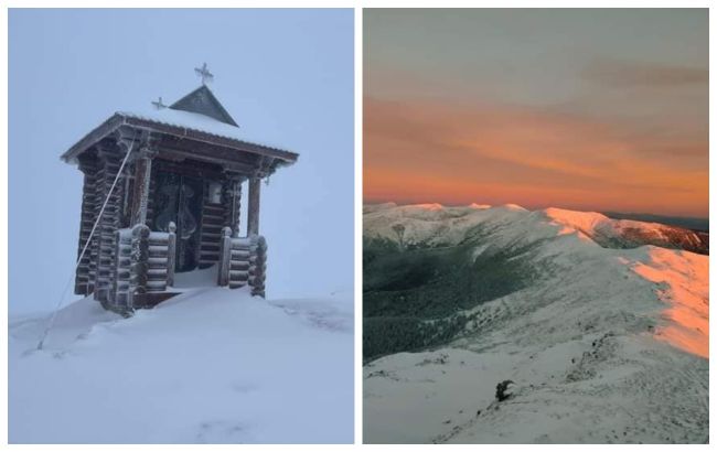 В Карпатах началась настоящая зима. Смотрите, что творится в горах (фото, видео)