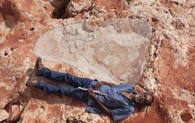 В Австралии ученые нашли гигантский след динозавра