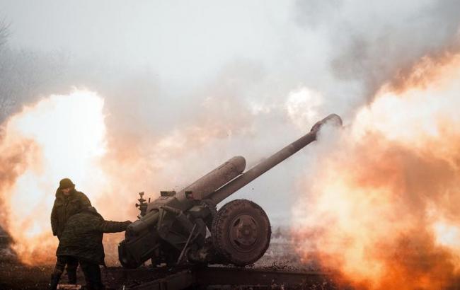 Боевики из запрещенного оружия обстреляли позиции ВСУ возле Новотроицкого, - штаб