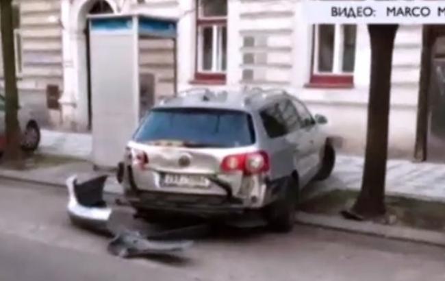 Нетрезвый полицейский из Чехии "протаранил" 50 машин