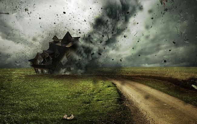 На Донбасі пройшов страшний смерч