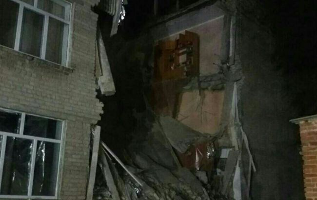 В Николаевской области частично обрушилось здание школы