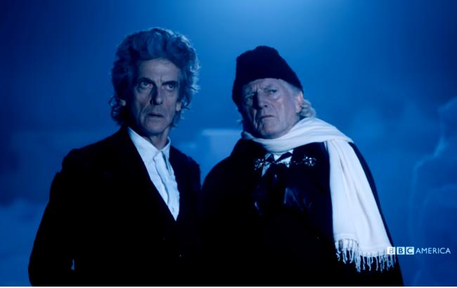 Два Доктора объединились в трейлере рождественского эпизода "Доктора Кто"