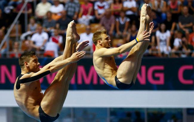 Украинцы стали призерами мировой серии по прыжкам в воду