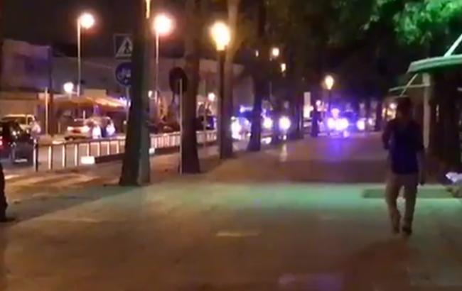 Опубликовано видео перестрелки после наезда на пешеходов в Камбрильсе