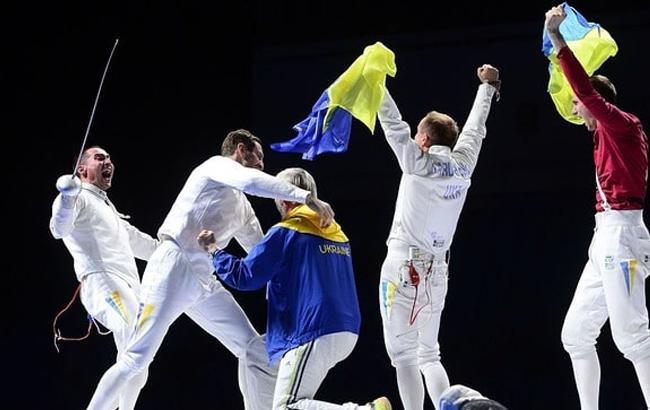 Украинские шпажисты выиграли три медали во время этапа Кубка мира по фехтованию