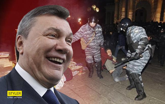"Мы показали силу": стало известно, как Янукович отреагировал на кровавое избиение студентов "Беркутом"