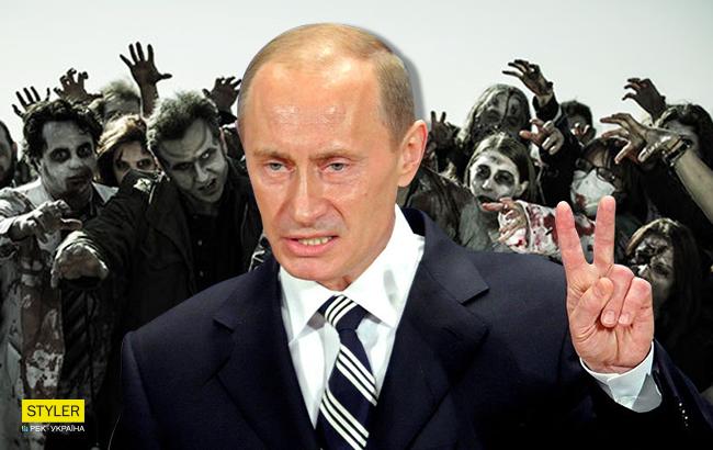 "Настав зомбі апокаліпсис": у Росії небіжчики стали голосувати за Путіна